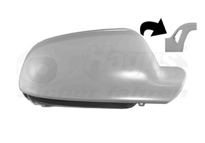 Крышка бокового зеркала правого Van Wezel 0338844