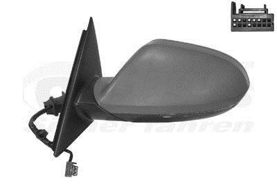 Зеркало наружное заднего вида левое Van Wezel 0342807