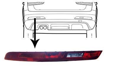 Фонарь задний верхний левый Van Wezel 0371929