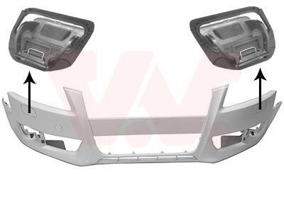 Бампер передний Van Wezel 0378576