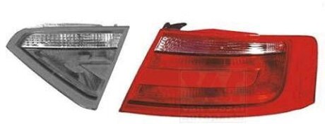 Фонарь задний внешний правый Van Wezel 0378922