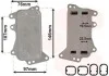 Радіатор масляний BMW 1 (F20)/3 (F30)/5 (F11)/X3 (F25) 07-18 (теплообмінник) (N47) Van Wezel 06003553 (фото 2)