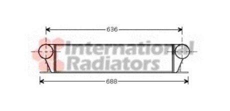 Интеркулер Van Wezel 06004253