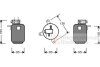 Осушитель кондиционера Van Wezel 0600D001 (фото 1)