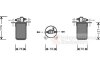 Осушитель кондиционера Van Wezel 0600D021 (фото 1)