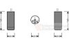 Осушитель кондиционера Van Wezel 0600D063 (фото 1)