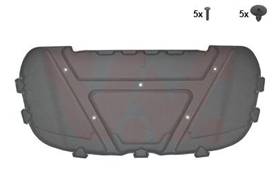 Шумоизоляция подкапотная Van Wezel 0628460