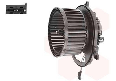 Вентилятор отопителя салона Van Wezel 0633773