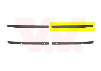 Накладка бампера переднего левая Van Wezel 0637583