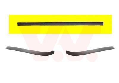 Накладка бампера заднего Van Wezel 0640550