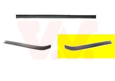 Накладка бампера заднего правая Van Wezel 0640552