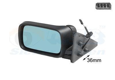 Зеркало наружное заднего вида правое Van Wezel 0640808