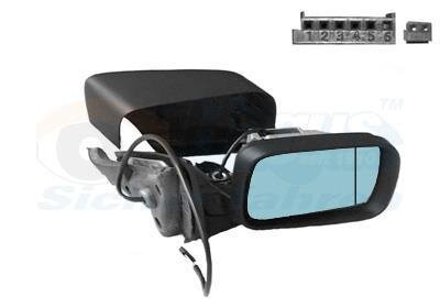 Зеркало наружное заднего вида правое Van Wezel 0646810