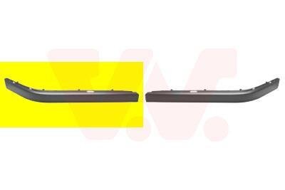 Накладка бампера переднего левая Van Wezel 0650581