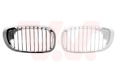 Решетка радиатора правая Van Wezel 0653516