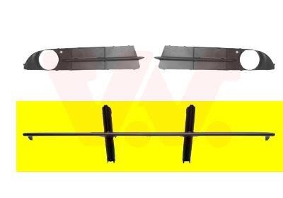 Решетка бампера переднего Van Wezel 0655590