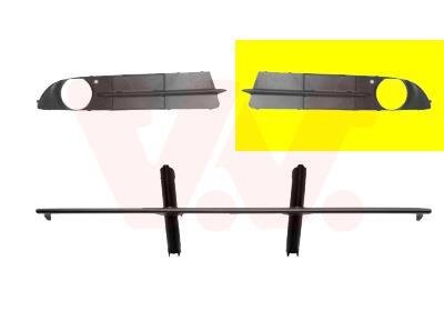 Решетка бампера переднего (заглушка) левая Van Wezel 0655591