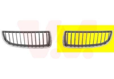 Решетка радиатора левая Van Wezel 0657515