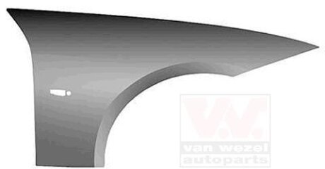Крыло переднее правое Van Wezel 0657656