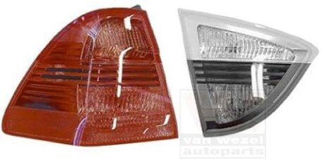Фонарь задний внешний левый Van Wezel 0658921