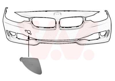 Заглушка буксировочного крюка Van Wezel 0670587