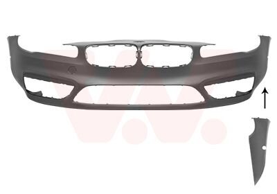 Бампер передний Van Wezel 0675575