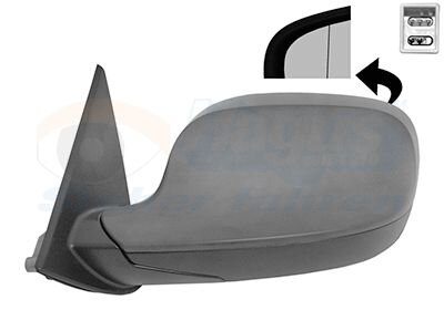 Зеркало наружное заднего вида левое Van Wezel 0678807U