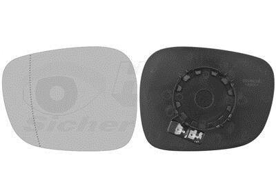 Зеркальный элемент левый Van Wezel 0678837