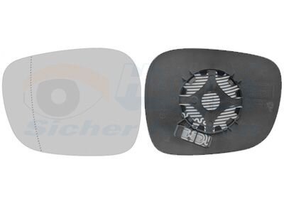 Зеркальный элемент левый Van Wezel 0678837U