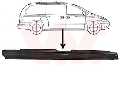 Порог правый Van Wezel 0732104