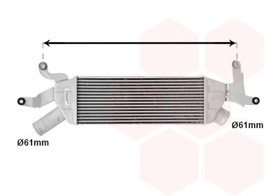 Интеркулер Van Wezel 09014703