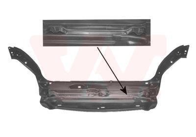 Панель передняя Van Wezel 0904665