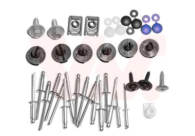 Крепление монтажное бампера, комплект Van Wezel 0905794