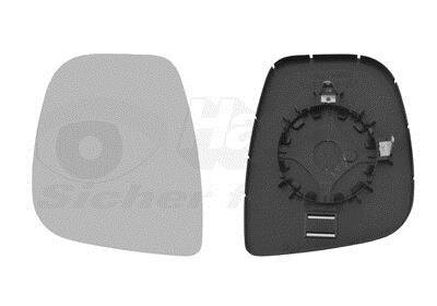 Фото 1 - зеркальный элемент левый Van Wezel 0906831 Зеркальный элемент левый Van Wezel 0906831 (фото 1)