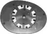 Скло дзеркала Citroen C1/Peugeot 107 1.0/1.4 HDi 05- (R) Van Wezel 0910832 (фото 2)