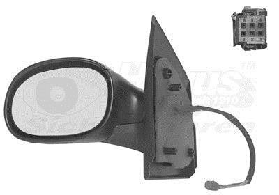 Зеркало наружное заднего вида левое Van Wezel 0917805