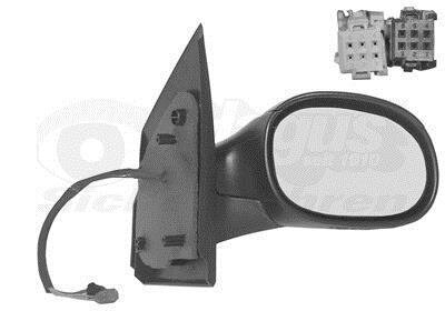 Зеркало наружное заднего вида правое Van Wezel 0917808