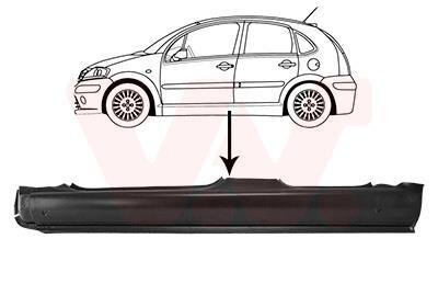 Порог левый Van Wezel 0925103