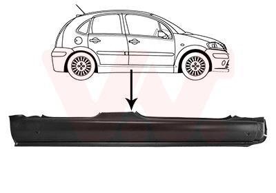 Порог правый Van Wezel 0925104