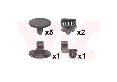 Комплект монтажный крыла Van Wezel 0925796