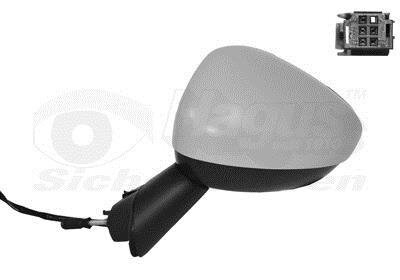 Зеркало наружное заднего вида левое Van Wezel 0929807