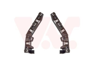 Кронштейн бампера переднего Van Wezel 0937569