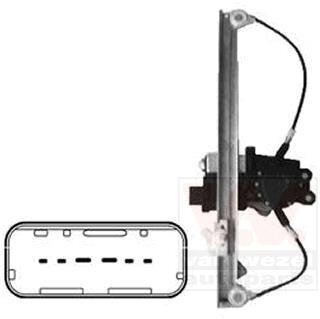 Стеклоподъемник правый Van Wezel 0938266