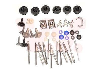 Крепление монтажное бампера, комплект Van Wezel 0940794