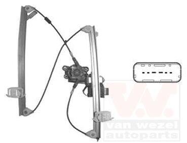 Стеклоподъемник левый Van Wezel 0956267