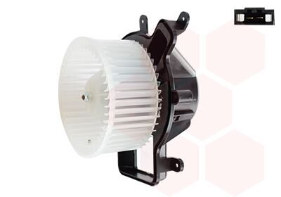 Вентилятор отопителя салона Van Wezel 0968773