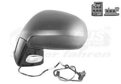 Зеркало наружное заднего вида левое Van Wezel 0972805