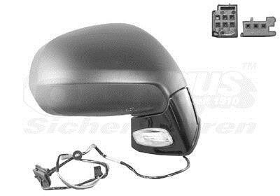 Зеркало наружное заднего вида правое Van Wezel 0972806