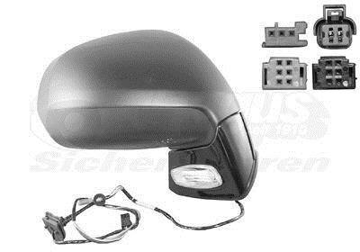 Зеркало наружное заднего вида правое Van Wezel 0972818