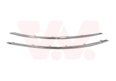 Накладка бампера переднего, комплект Van Wezel 0979580